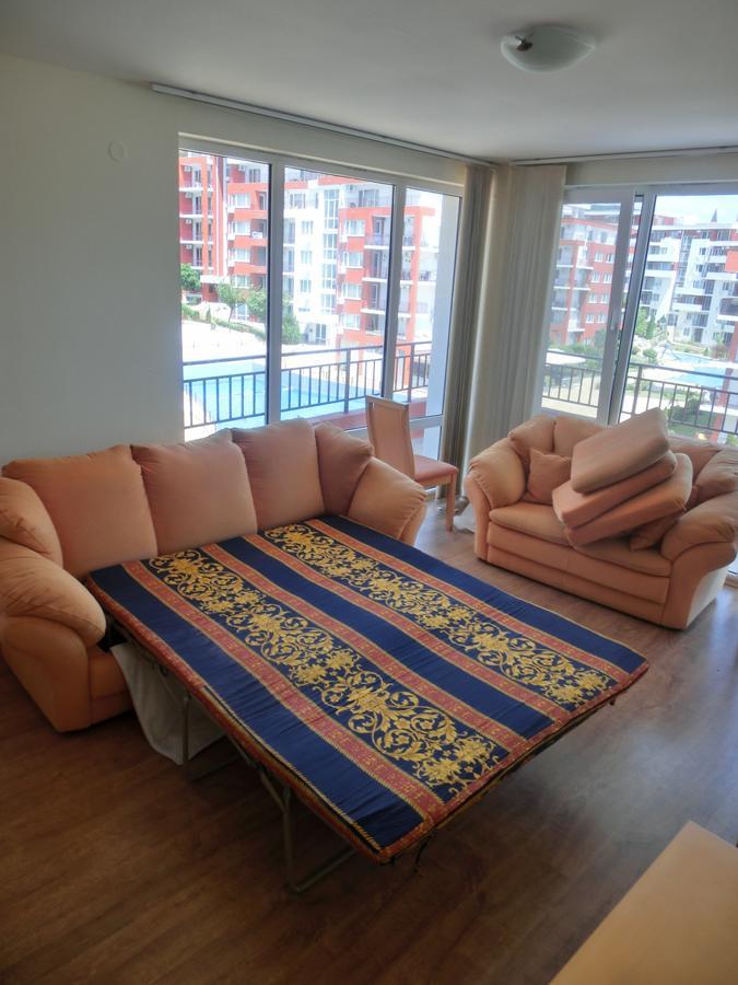 Sea View Panorama Apartment On Complex With Pools And Beach, Sveti Vlas Eksteriør billede